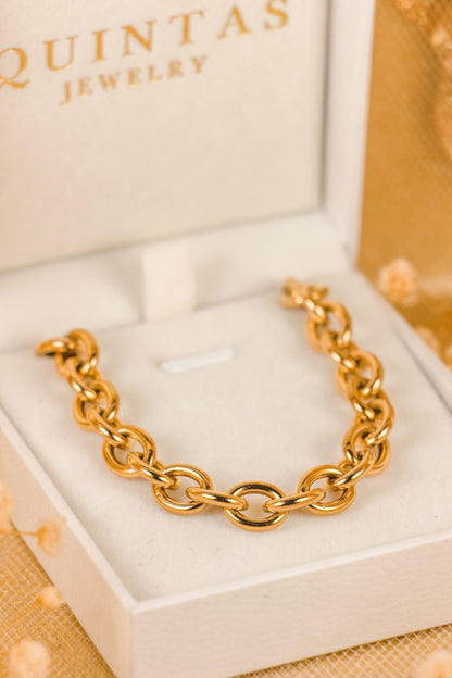 Golden Loop Bracelet