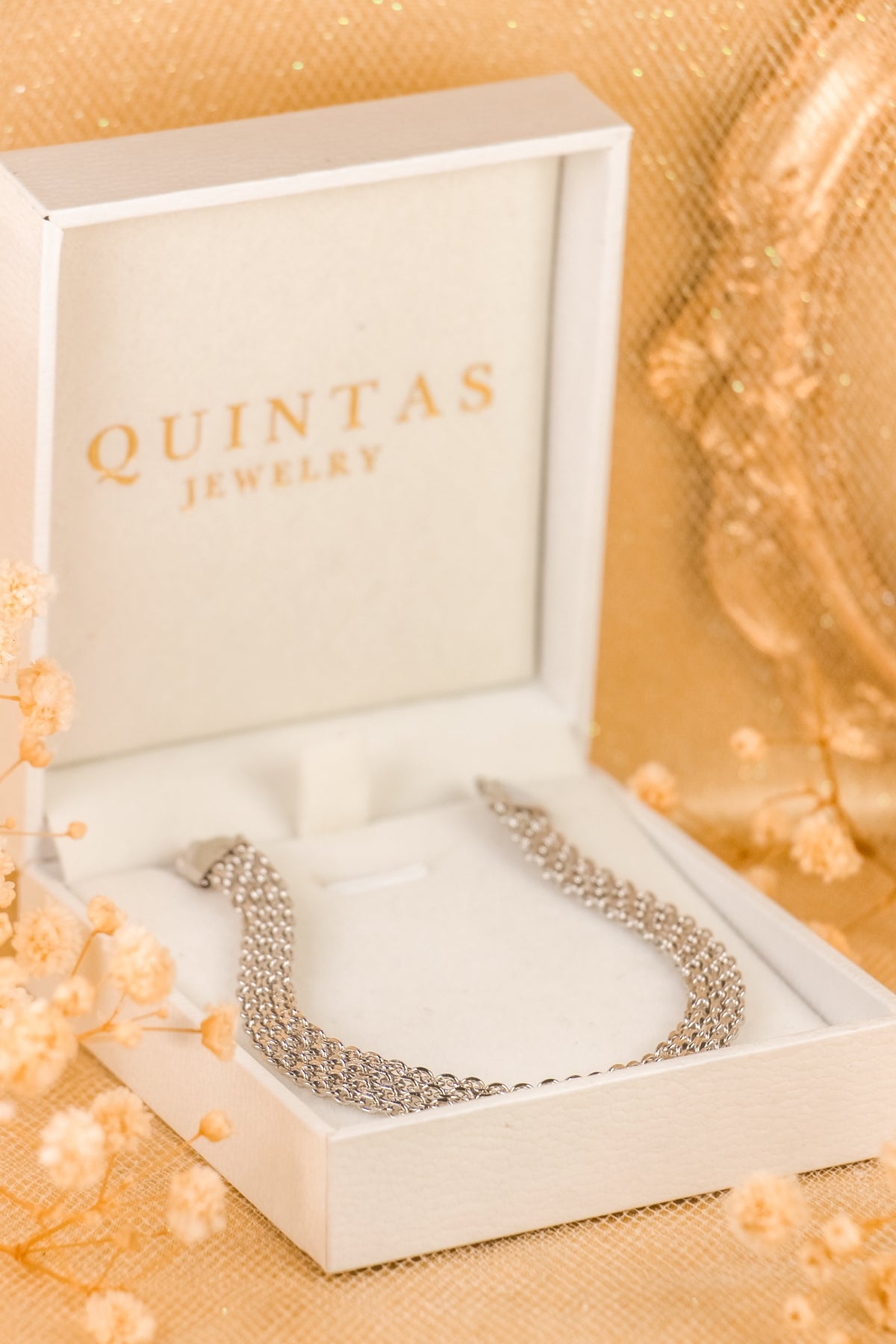 Silver Mesh Bracelet