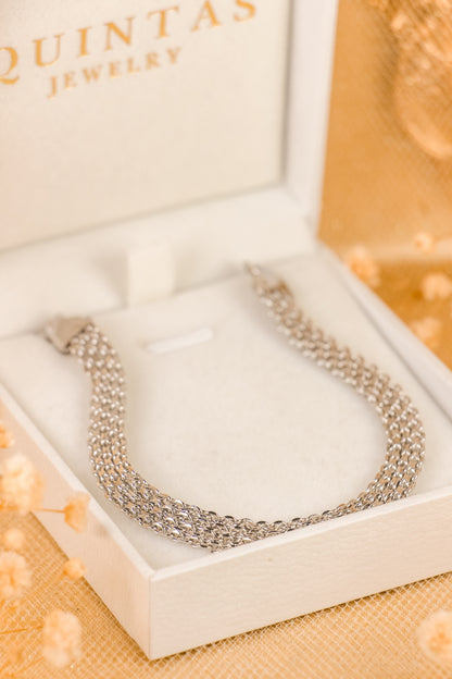 Silver Mesh Bracelet