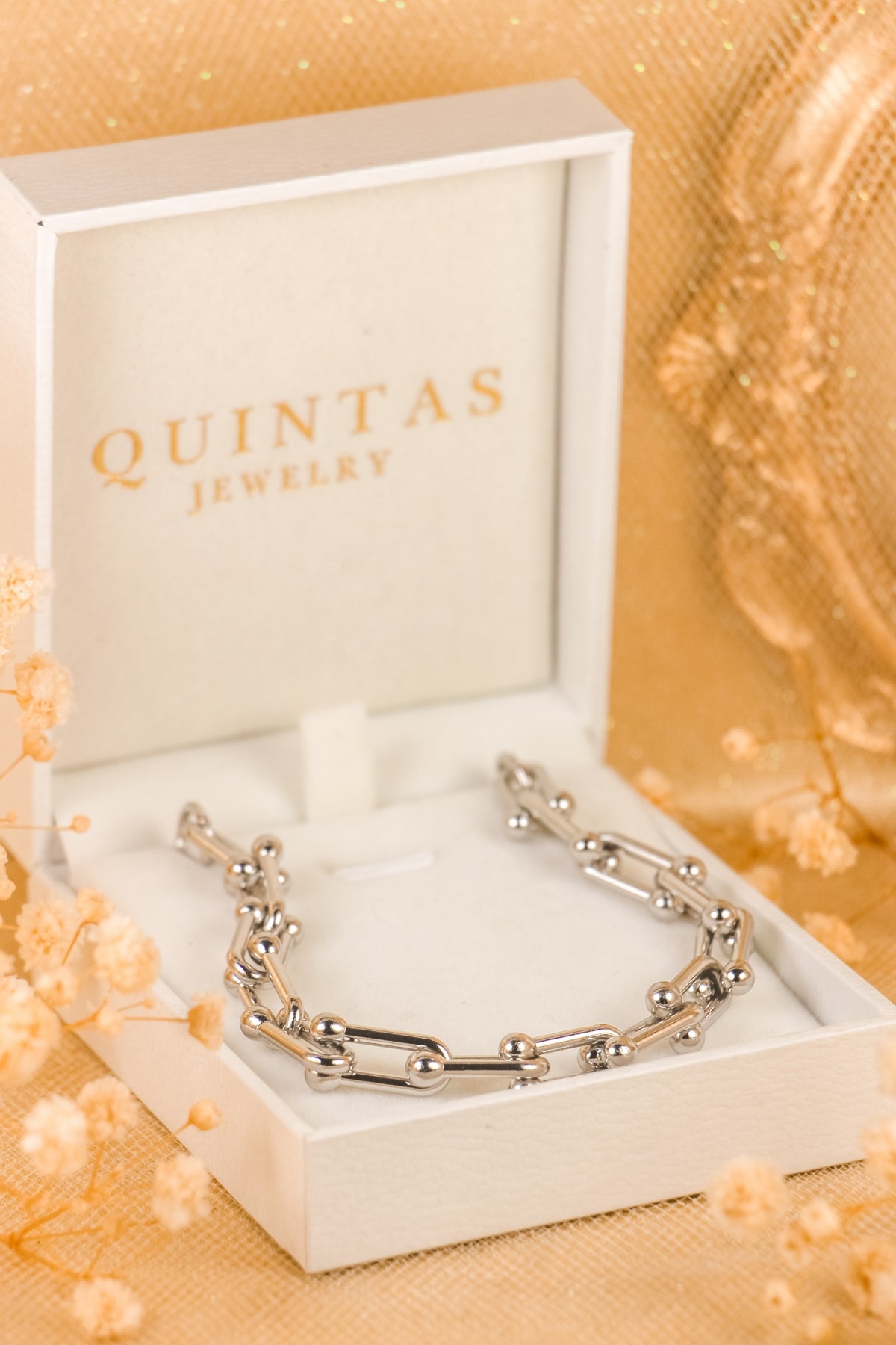 Lynx Hardware Silver Bracelet