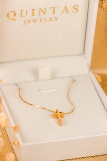 Mini Cross Necklace