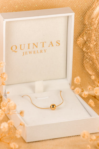 Golden Bead Necklace