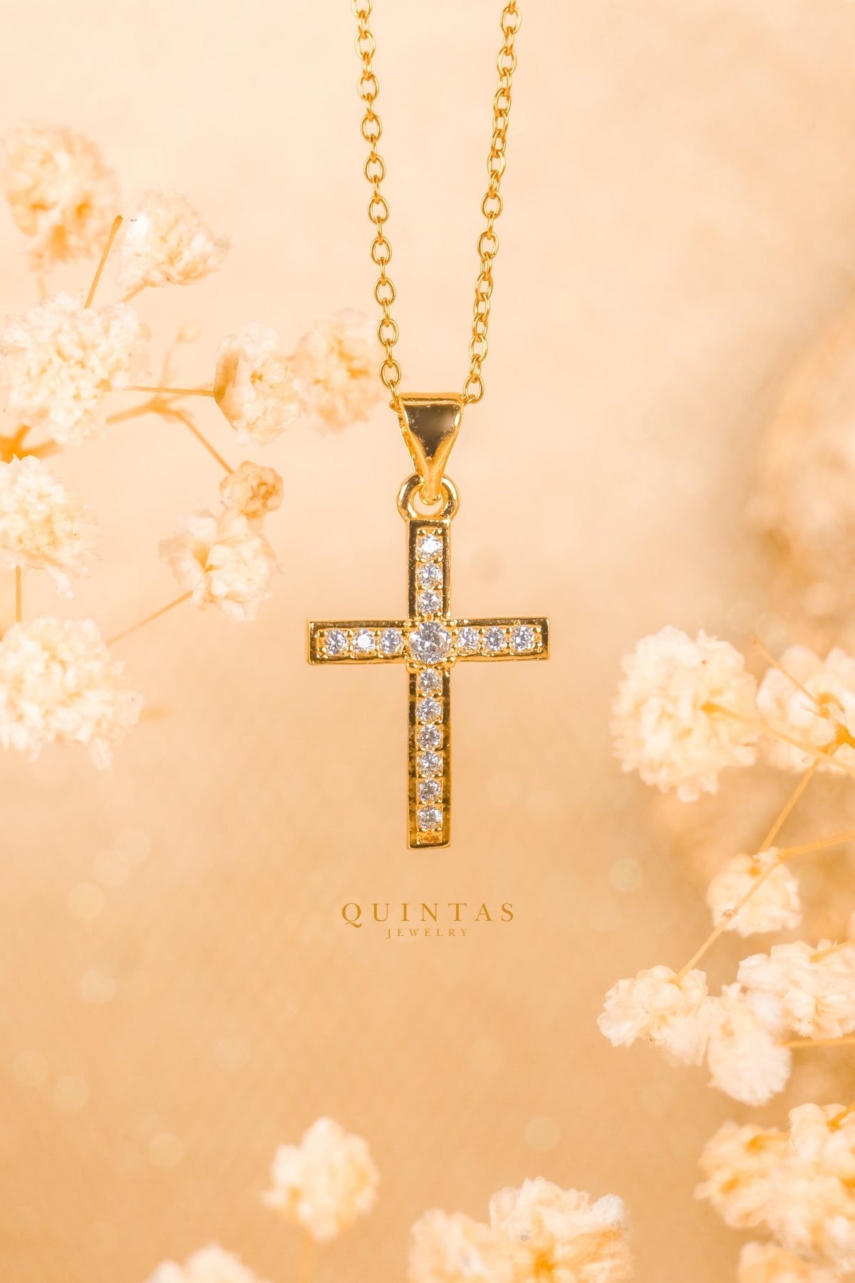 Elysian Cross Necklace
