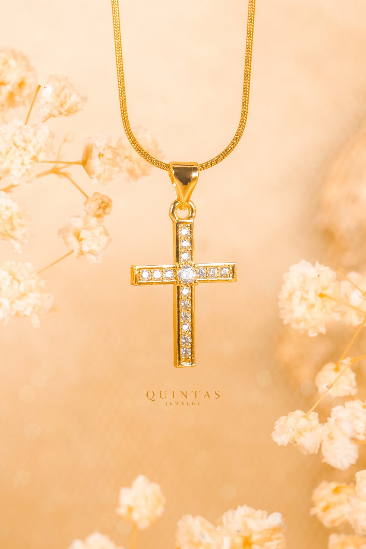 Elysian Cross Necklace