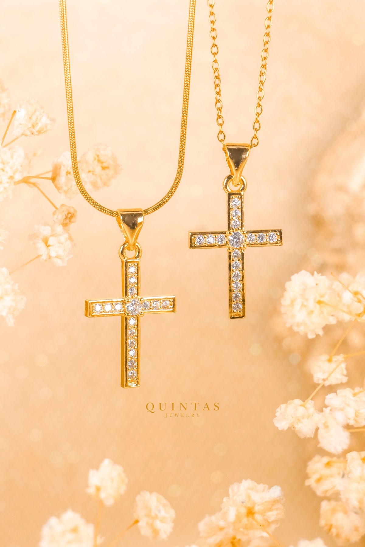 Elysian Cross Necklace