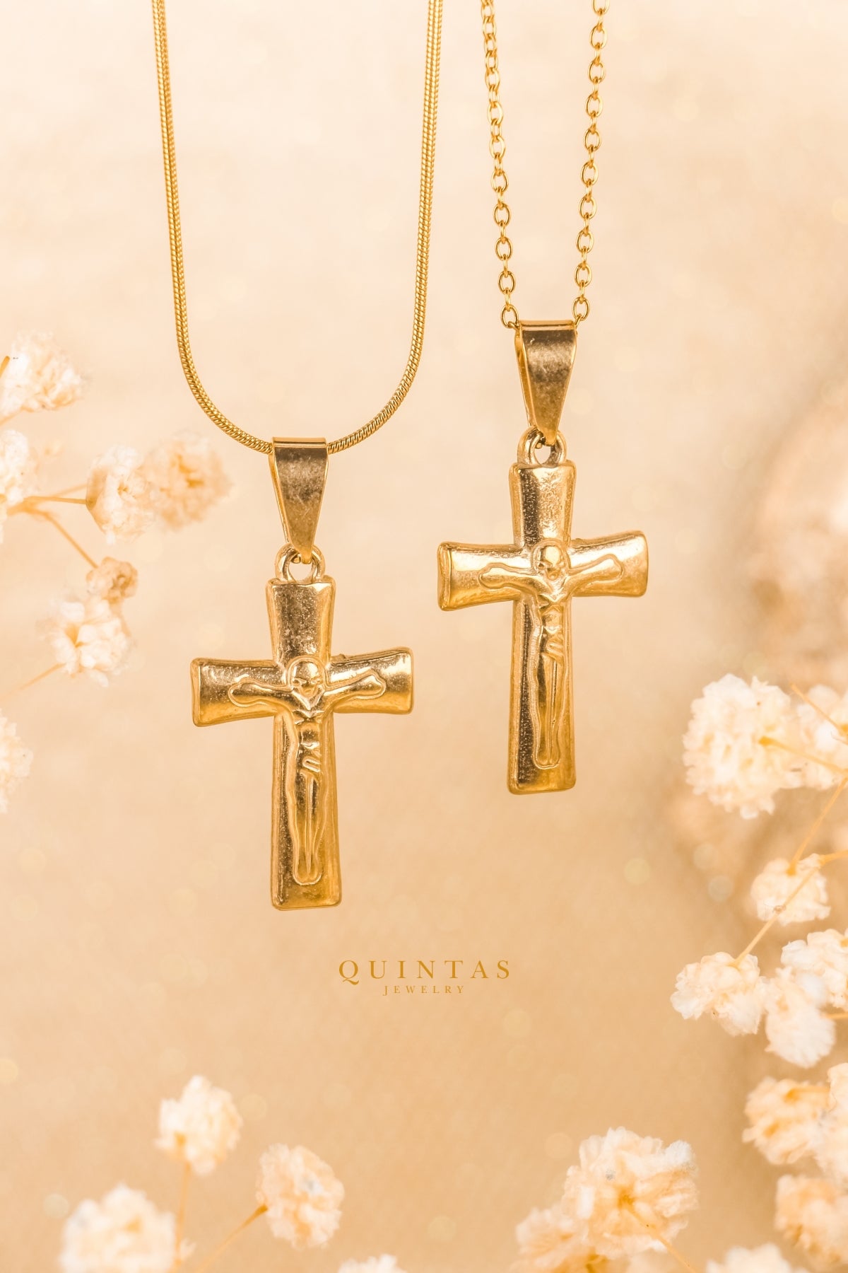 Classic Crucifix Necklace