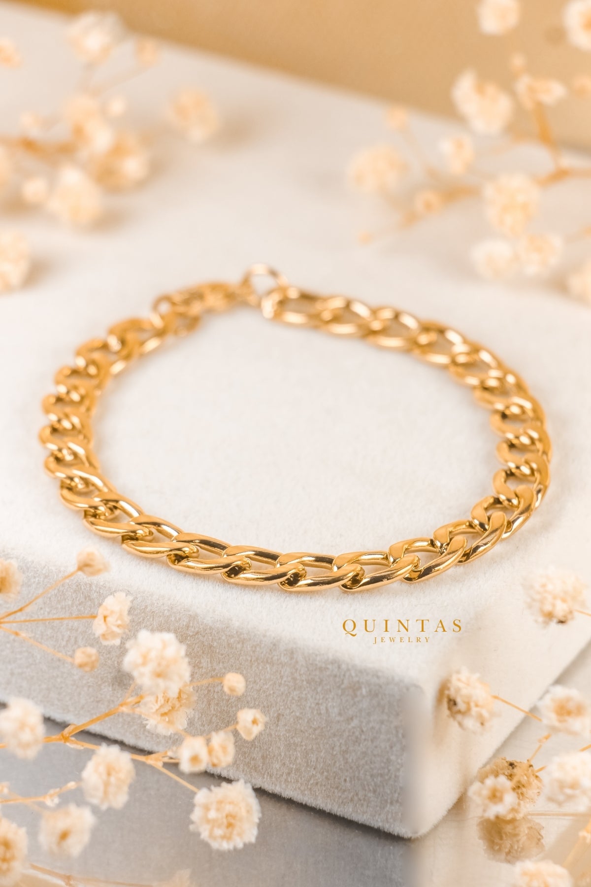 Gold Link Bracelet