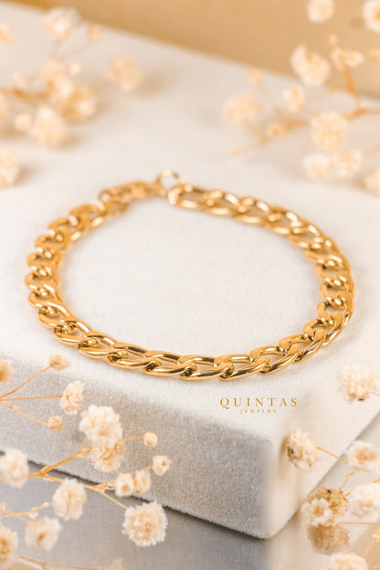 Gold Link Bracelet