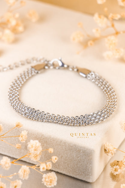 Silver Mesh Bracelet