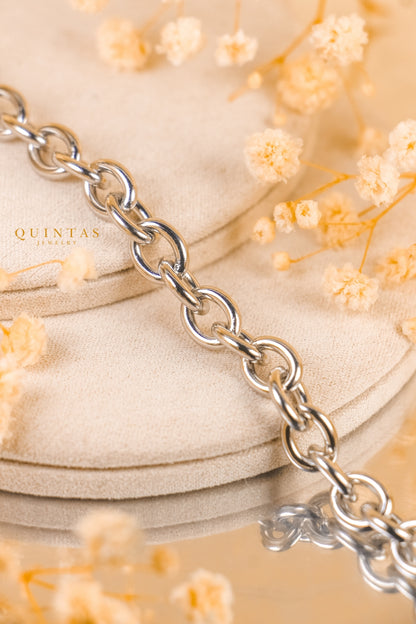 Silver Loop Bracelet