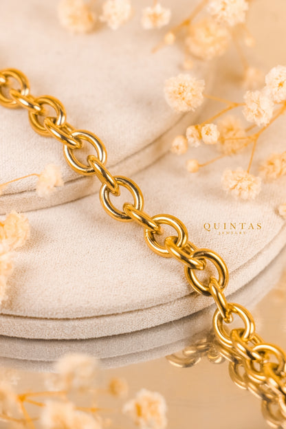 Golden Loop Bracelet
