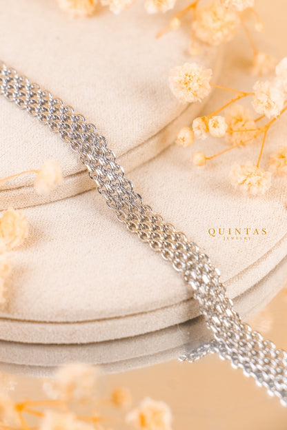 Silver Mesh Bracelet