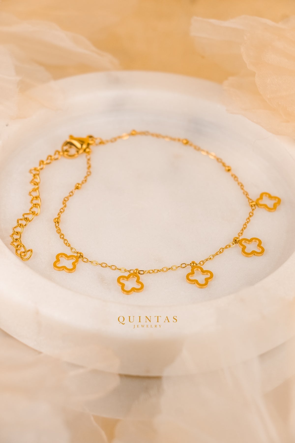 Clover Charm Bracelet