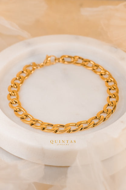 Gold Link Bracelet