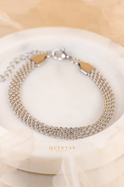 Silver Mesh Bracelet