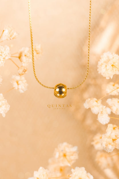 Golden Bead Necklace