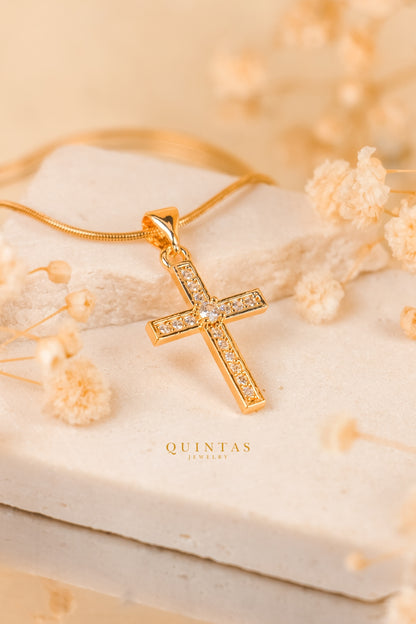 Elysian Cross Necklace