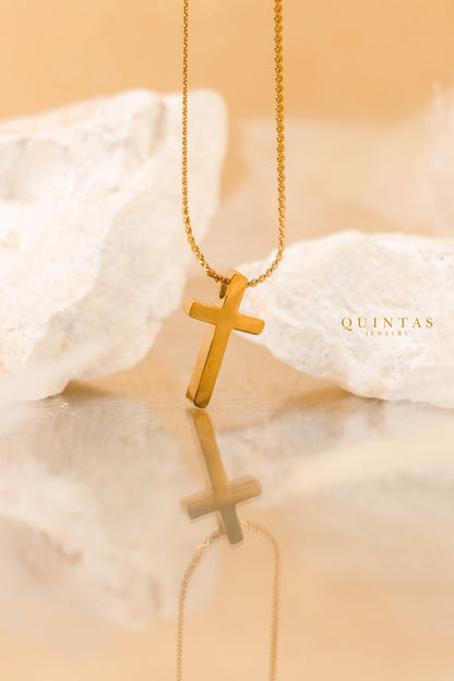 Mini Cross Necklace