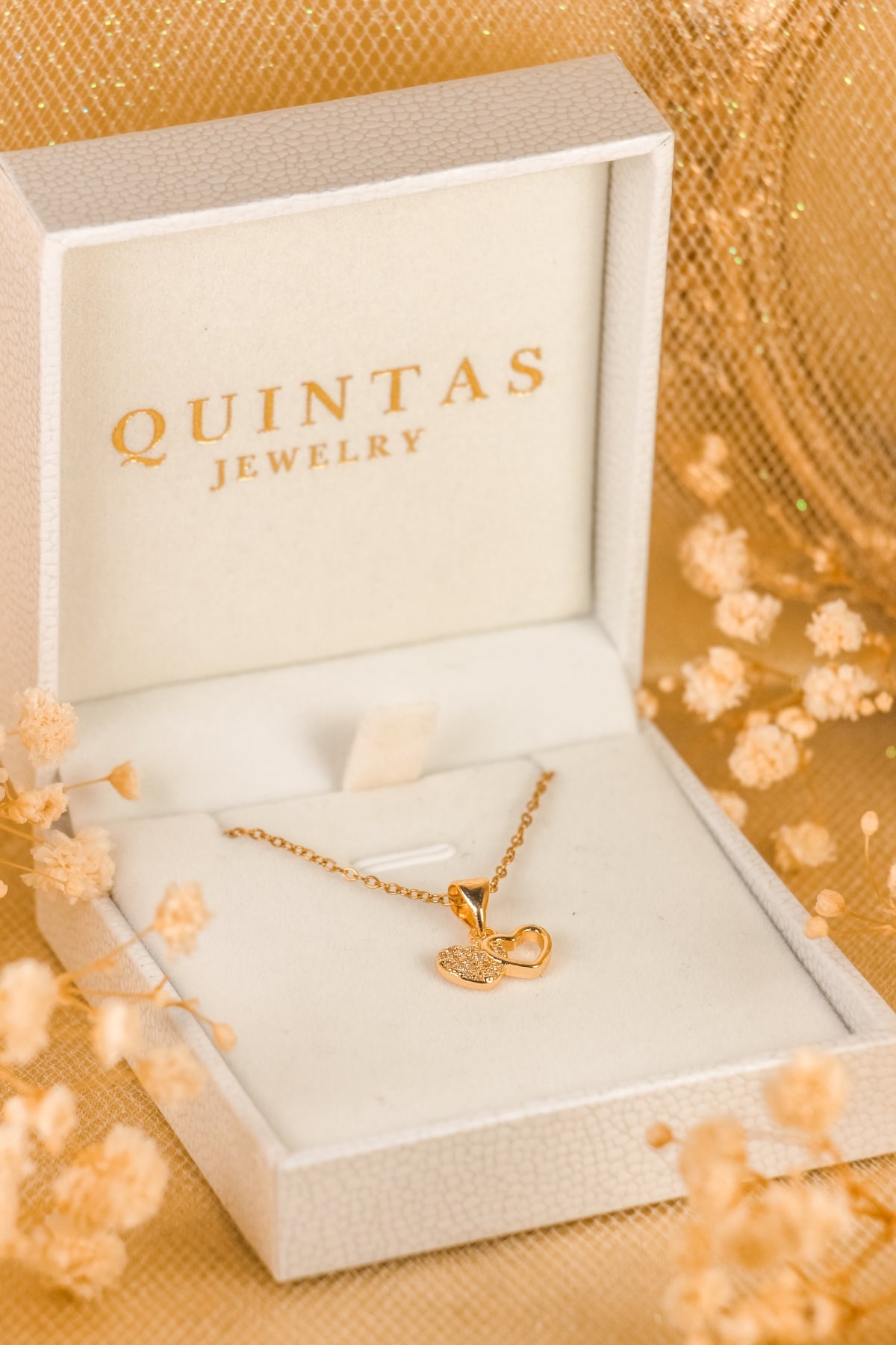 Amour Double Heart Necklace
