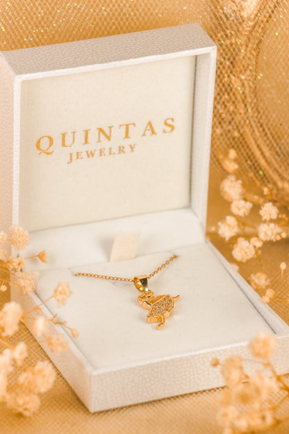 Ice Skate Necklace