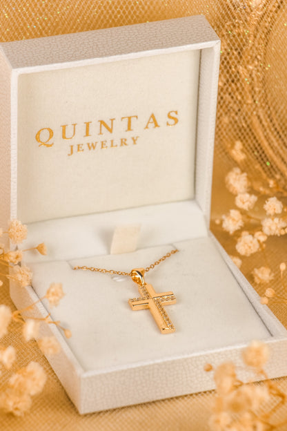 Gabrielle Cross Necklace