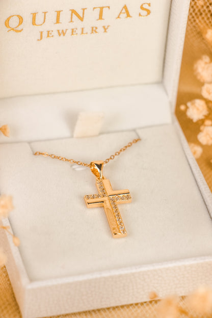 Gabrielle Cross Necklace
