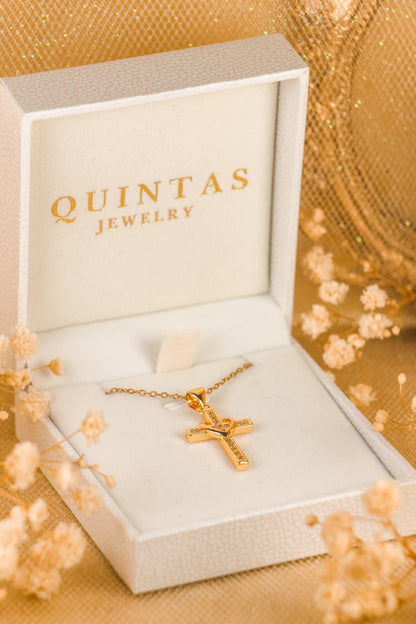 Cross Heart Necklace