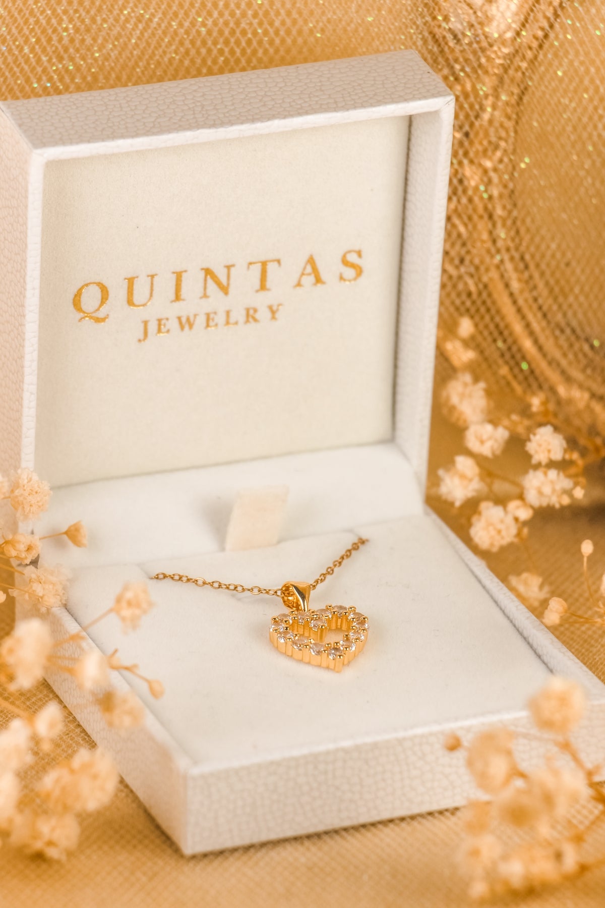 Iced Heart Necklace