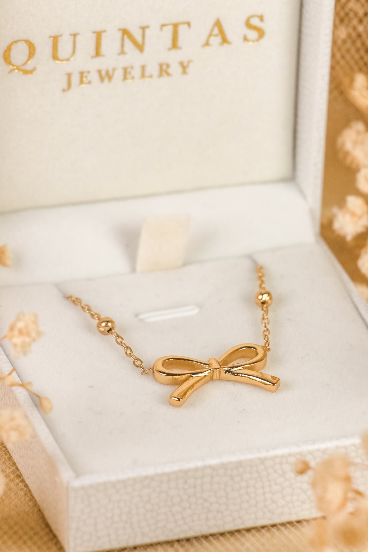 Bow Charm Bracelet