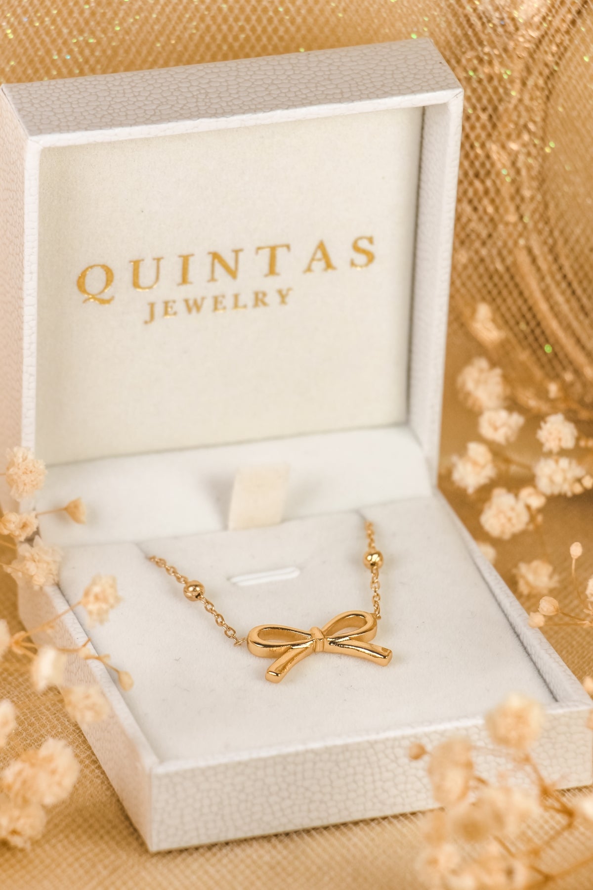 Bow Charm Bracelet