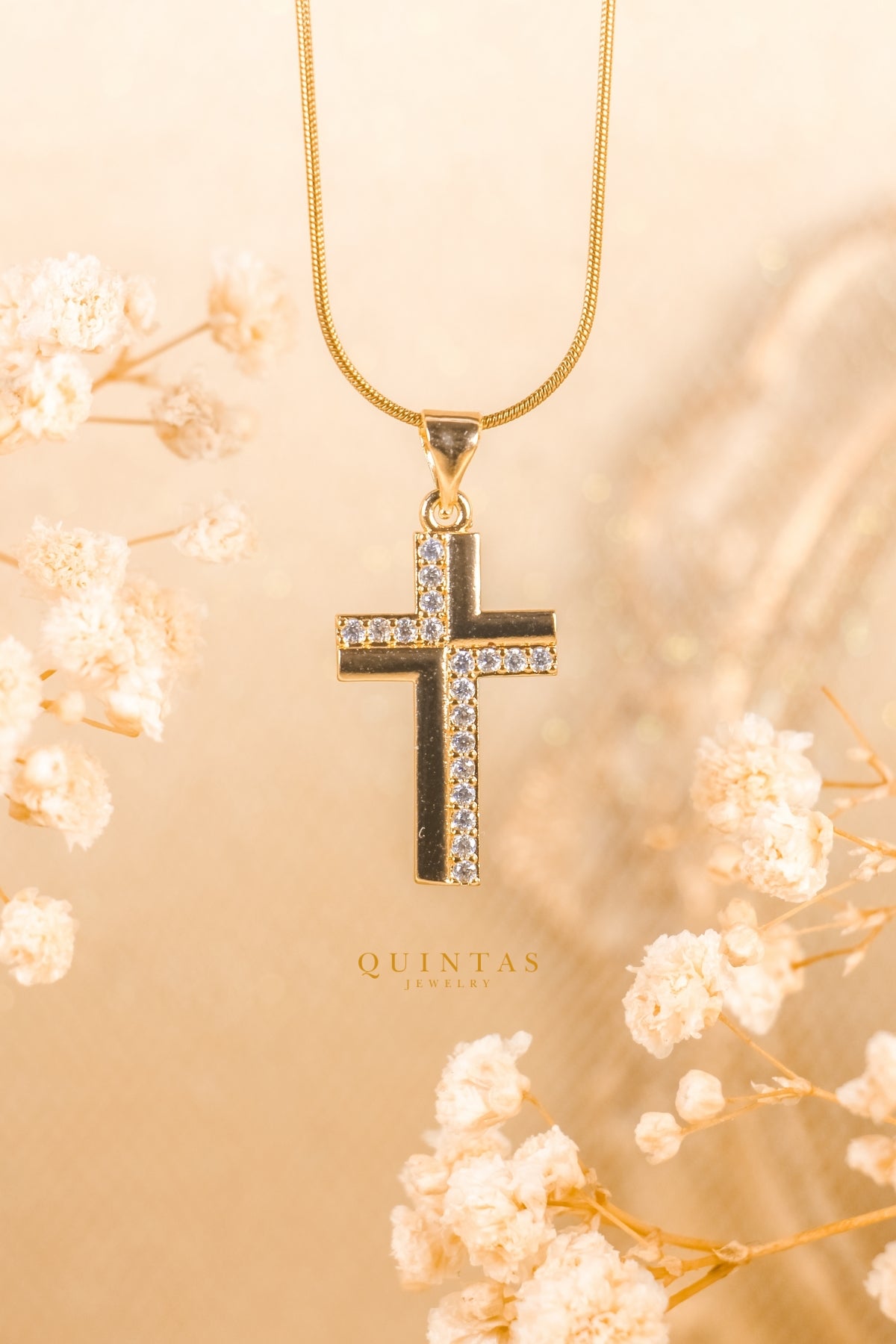 Gabrielle Cross Necklace