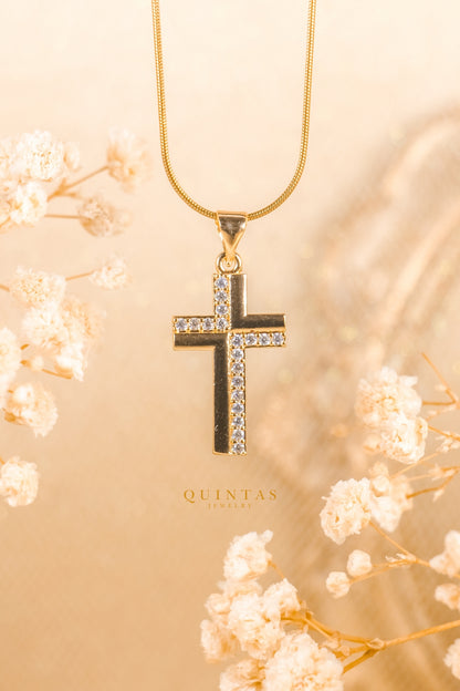 Gabrielle Cross Necklace