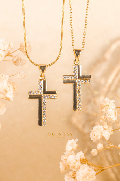 Gabrielle Cross Necklace