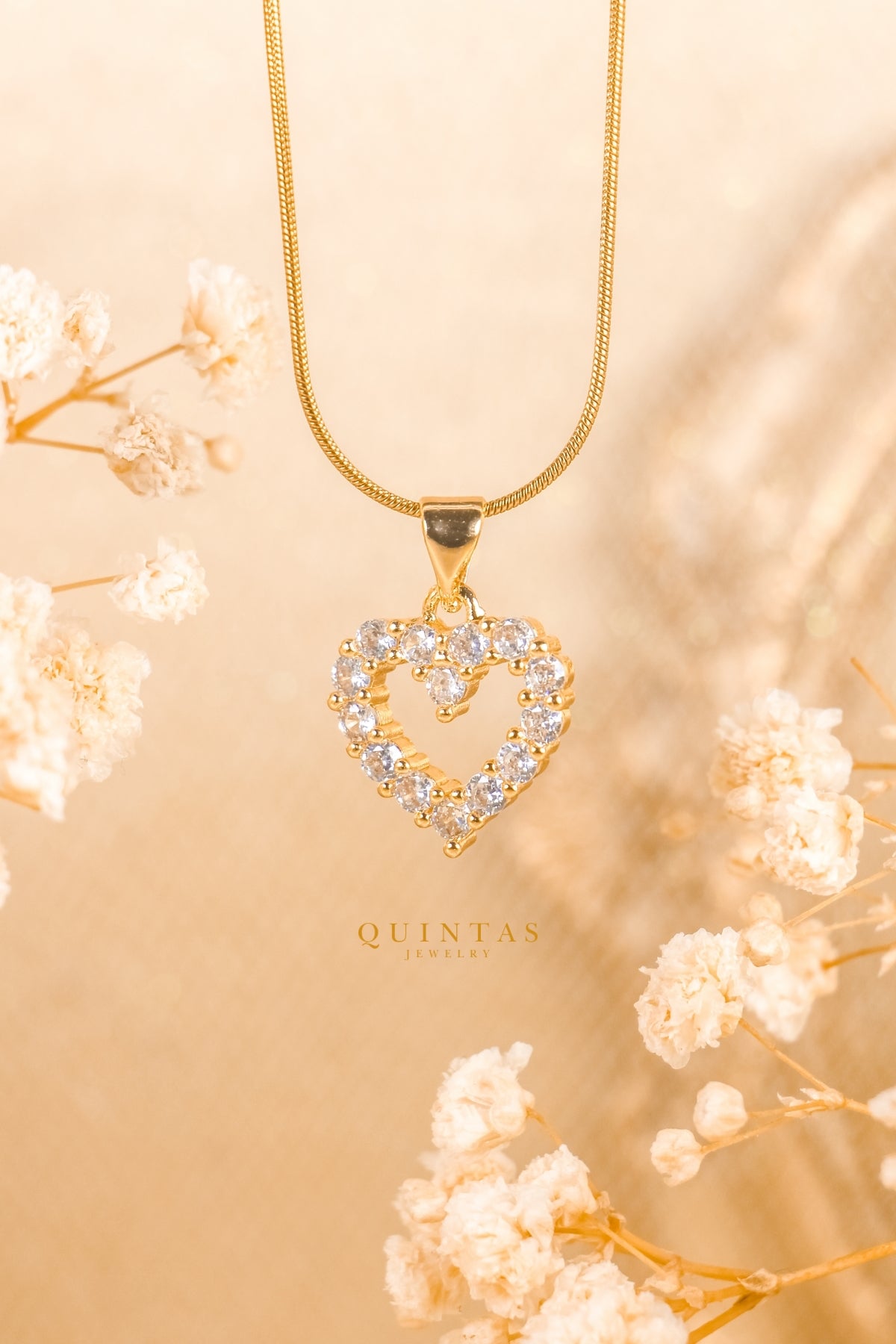 Iced Heart Necklace
