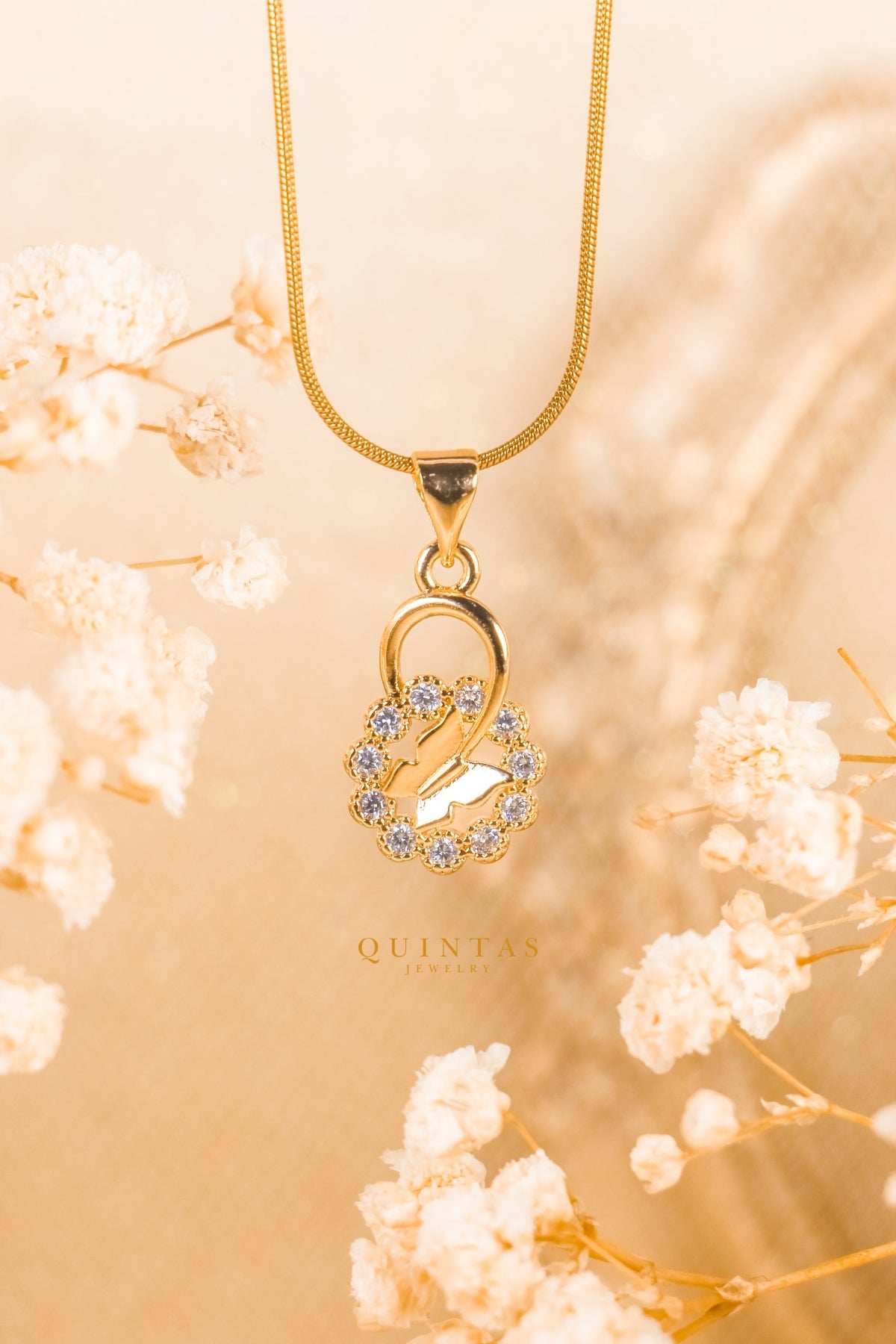 Amelia Butterfly Necklace