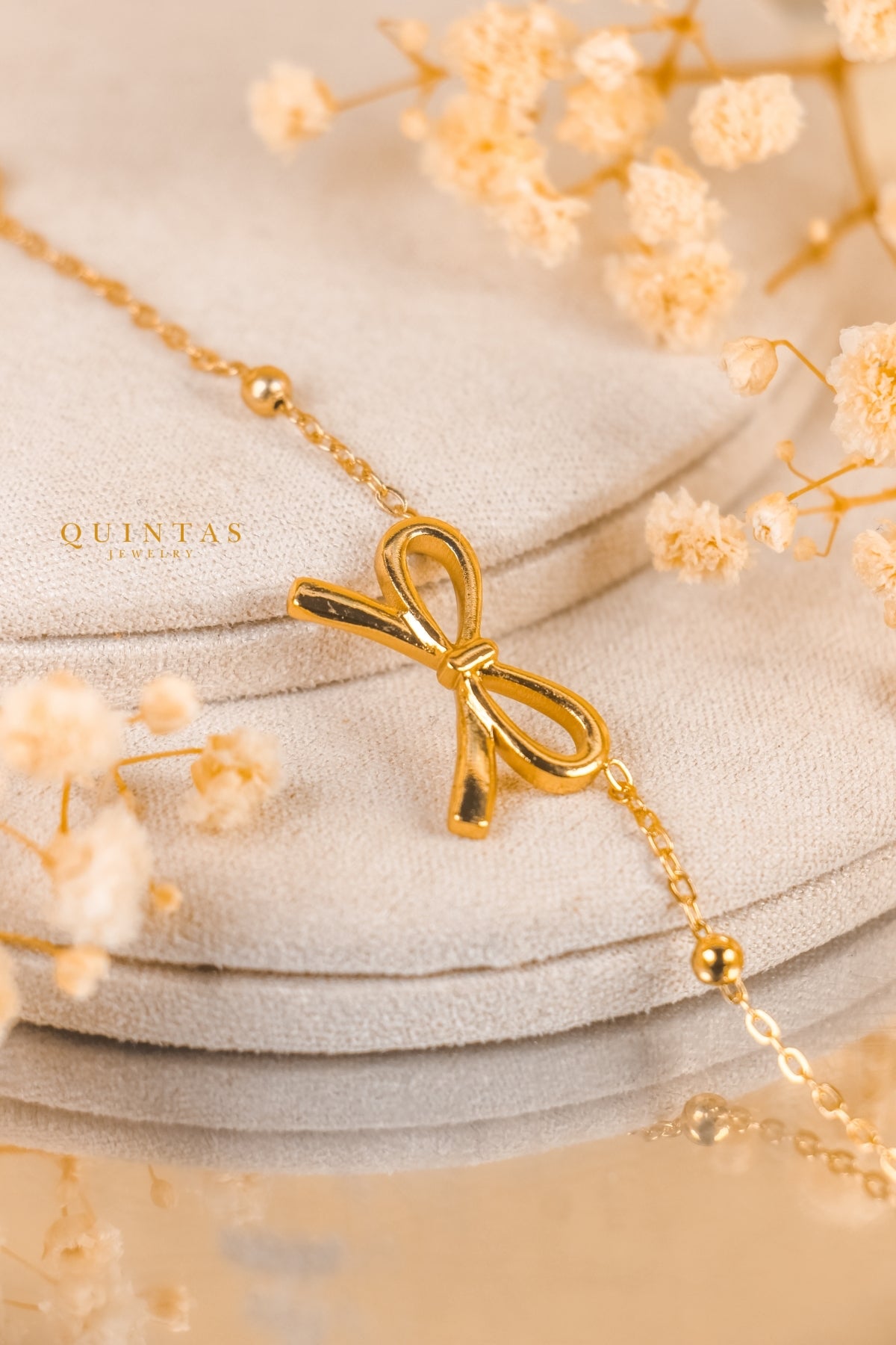 Bow Charm Bracelet