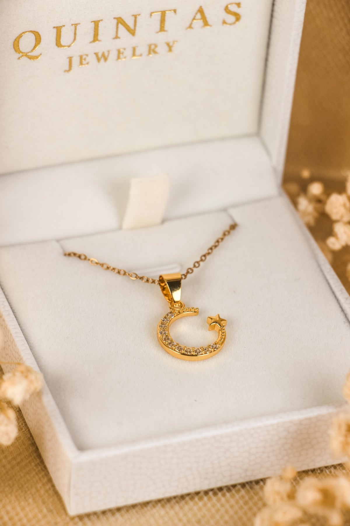 Astrid Crescent Necklace