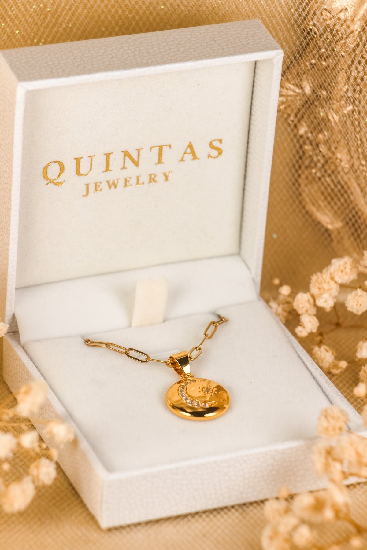 Guiding Star Medallion Necklace