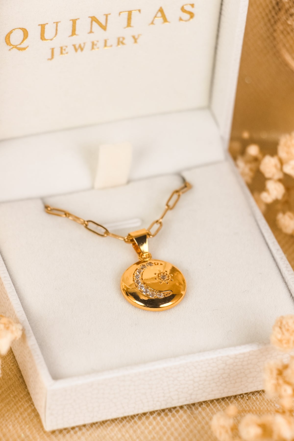 Guiding Star Medallion Necklace