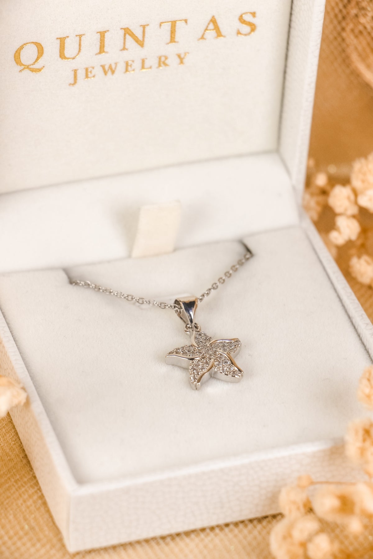 Mirelle Star Silver Necklace