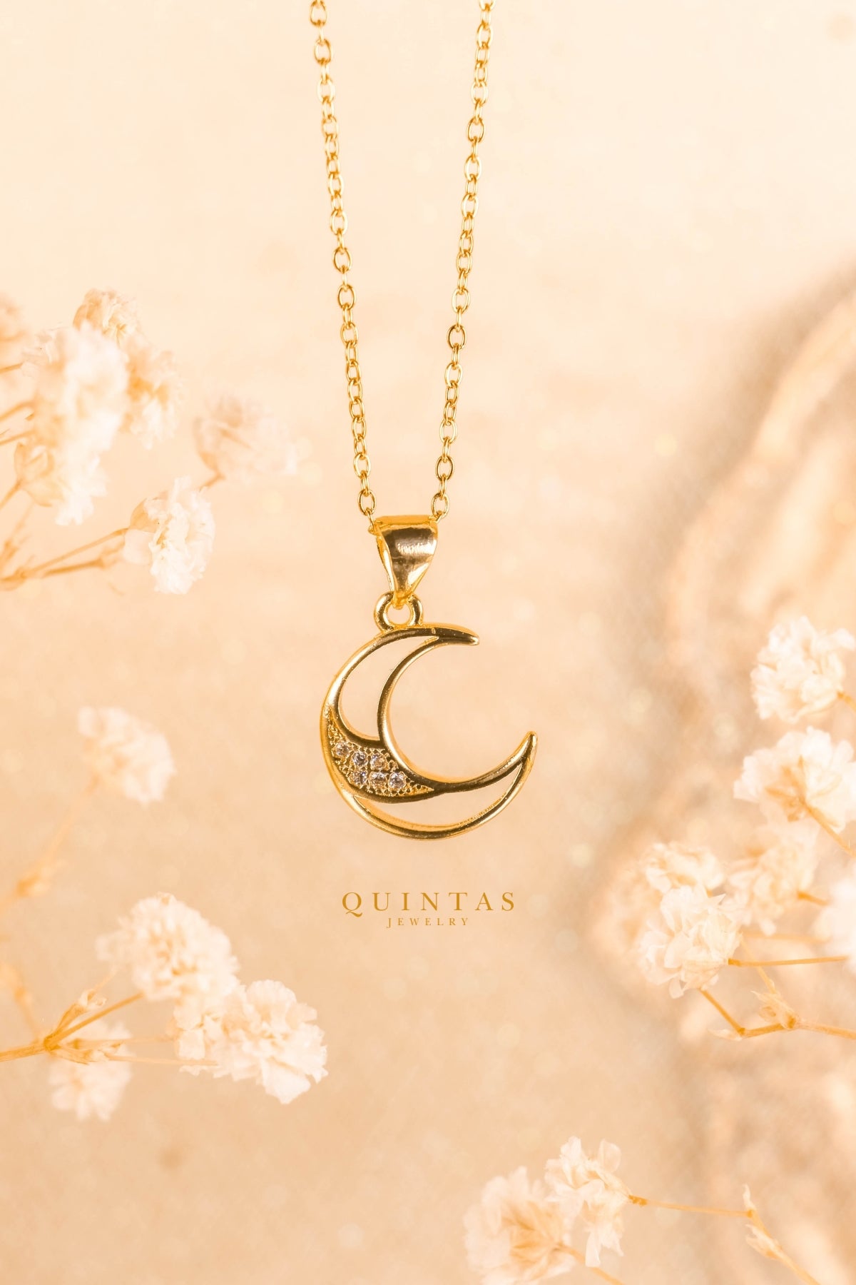 Mika Moon Necklace
