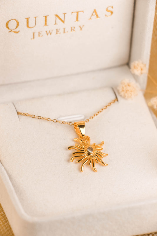 Tangled's Celestial Sun Necklace