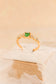 Mia Emerald Square Ring (Adjustable)
