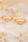 Ariella Heart of Gold Ring (Adjustable)