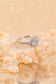 Sophia Majestic Diamond Silver Ring (Adjustable)