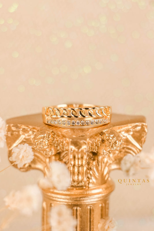 Zara Luxury Chain Ring (Adjustable)