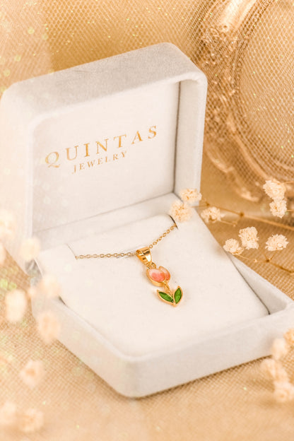 Blossoming Tulip Necklace