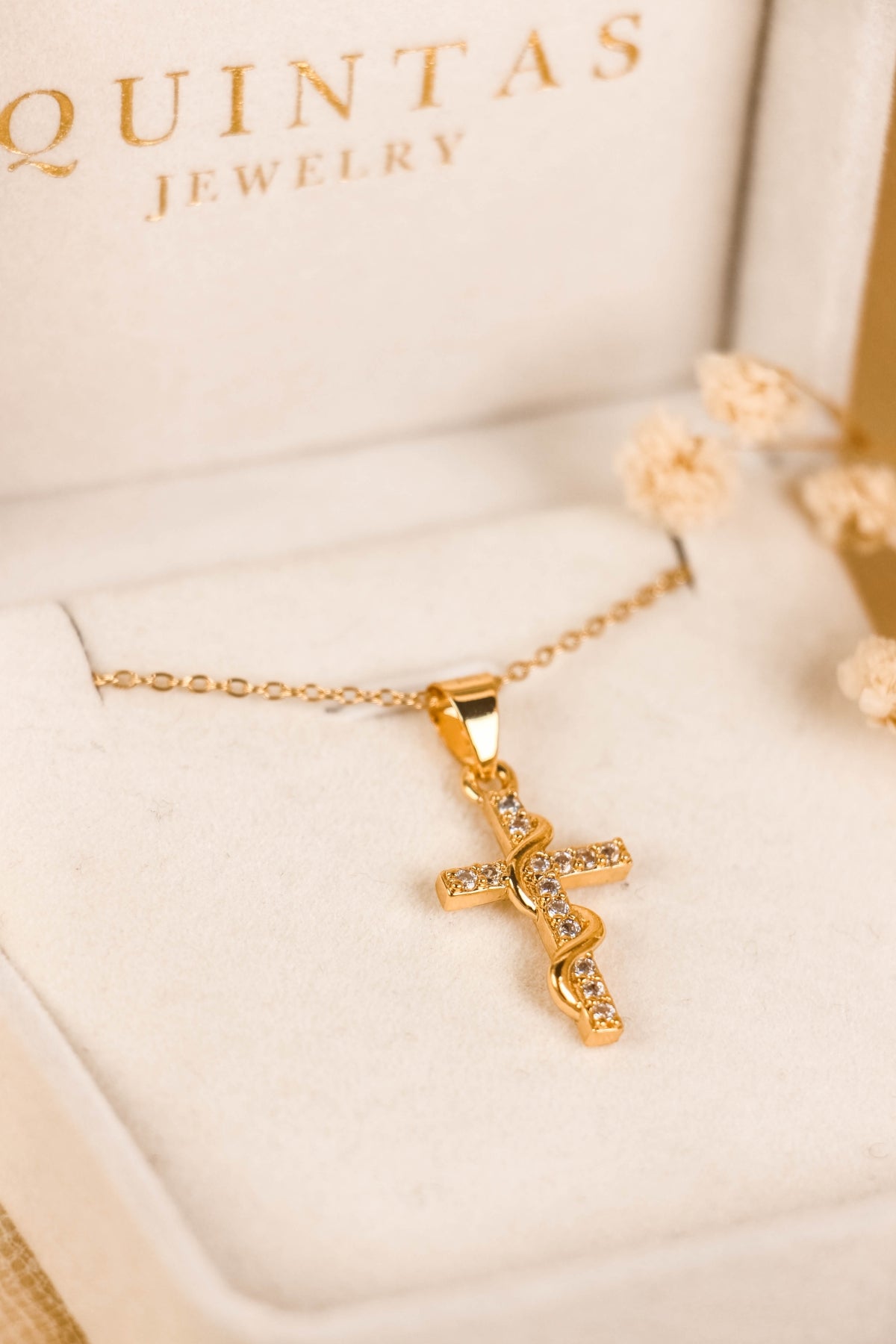 Serpent Cross Amulet Necklace