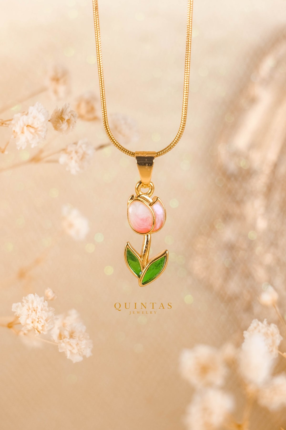 Blossoming Tulip Necklace