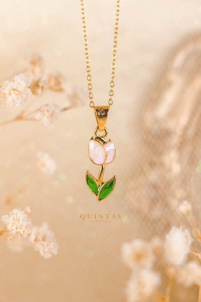 Blossoming Tulip Necklace